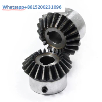 Standard hole bevel gear with well drilled bevel gear/90 degree drive screw keyway fixed from 1 mold to 3 molds