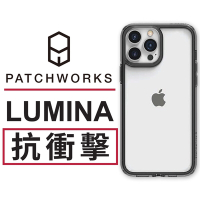 美國 Patchworks 佩奇沃克 iPhone 14 Pro Lumina 流明光影抗衝擊保護殼 - 極透黑