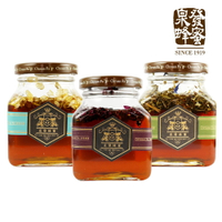 百年老店泉發蜂蜜 玫瑰/茉莉/蘋果花蜂蜜醬250g (BO0066)