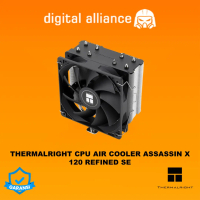 THERMALRIGHT CPU AIR COOLER ASSASSIN X 120 REFINED SE (1X 120MM BLACK FAN + 4X HEATPIPES) BLACK 1Y