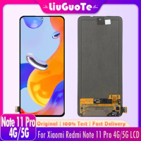 6.67" Original For Xiaomi Redmi Note11 Pro 2201116TG LCD Display Digitzer Touch Screen For Redmi Note 11 Pro 5G LCD Replacement