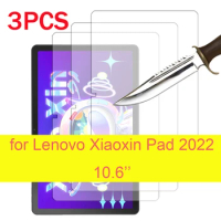 3PCS for Lenovo Xiaoxin Pad 2022 10.6'' TB-128FU Tempered Glass screen protector protective tablet film