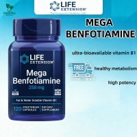 Life Extension Mega Benfotiamine 250mg – Ultra-Bioavailable Vitamin B1, Supports Healthy Metabolism,