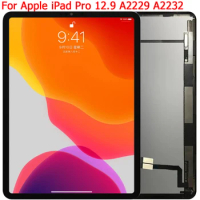 New Original For Apple iPad Pro 12.9 4th 2020 LCD Screen 12.9" iPad Pro 4th Gen 2020 A2069 A2229 A2232 A2233 LCD Display Screen