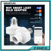 Smartlife Fitting Lampu Otomatis 200Watt Maximal E27 Model Timer On Off Request Setting By Wifi Apli