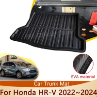 Auto For Honda HR-V HRV HR V RV5 Vezel 2022 2023 2024 Accessorie XLE HEV Trunk Mat Floor Tray Waterproof Liner Cargo Boot Carpet