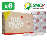 【SunTivas 陽光康喜】鳳梨酵素+納豆/複方膠囊 60顆/盒x6盒