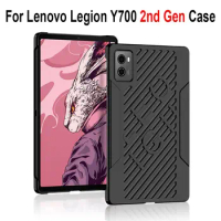 Soft Tablet Case Anti Drop TB-320FC Shockproof Protective Shell TPU Game Back Cover for Lenovo Legion Y700 2nd Gen 2023