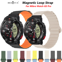 สาย smart watch สายนาฬิกาข้อมือซิลิโคน แม่เหล็ก สําหรับ Mibro Watch GS Pro