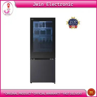 LG GN-V389FQEF Kulkas Bottom Freezer 368L / 340L GN-V389FQEF
