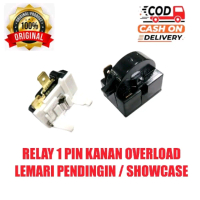 Relay Ptc 1 Pin Kanan Overload Lemari Pedingin Sharp / Showcase