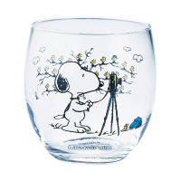 【yamaka】SNOOPY 史努比 透視3D玻璃杯 相機(餐具雜貨)