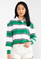 Superdry Cropped Rugby Polo Shirt - Original &amp; Vintage
