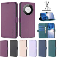 Luxury Wallet Magnetic Buckle Flip Leather Case for Huawei Mate 60 Mate 60 Pro Mate 60 Pro Plus Case Leather Protect Cover