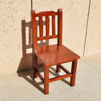 兒童小木椅子靠背椅實木凳木頭凳子老式家用矮款客廳大人結實橙子