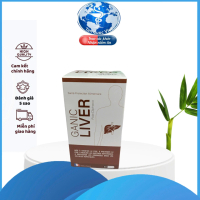 GANIC LIVER - nhập khẩu Pháp - giúp tăng cường chức năng gan, hạ men gan, gan nhiễm mỡ, vàng da, chá