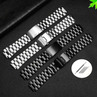 Stainless steel watchband for Casio G-SHOCK Watch Strap 5608 GST-B200 Outdoor steel wristband Light Weight Bracelet 24*16mm