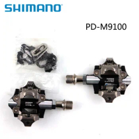 SHIMANO XTR PD-M9100 PD M9100 Original Box SPD Mountain MTB Bike Pedals Include SM-SH51 Bicycle Parts