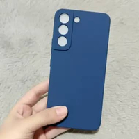 Soft Case Samsung S22, S22 Plus Silikon Slim Matte Silikon Sandstone S22 biru tua