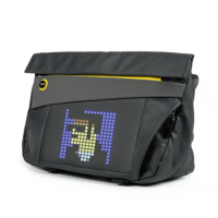 New Divoom Sling Bag-V Custom Pixel Art Fashion Design Outdoor Sports Waterproof Men's and Women's Messenger Bag New Year Gift