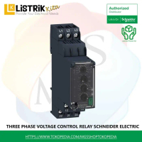 Murah Schneider Three-Phase Voltage Control Relay 380 480Vac 2C/O -