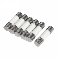 10pc/lot One Sell 5*20mm 6*30mm Fast Blow Tube Fuses mm 250V 100MA 200MA 300MA 8A 10A 12A 15A 20A 25A 30A AMP Fuse Ceramic fuse