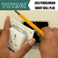 Jasa Pemasangan Smart Wall Plug/ Stop Kontak Pintar TOYAGI per 1 unit