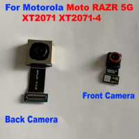 Best Working Small Selfic Front Facing Camera Big Main Rear Back Camera For Motorola Moto RAZR 5G XT2071-4 Phone Flex Cable