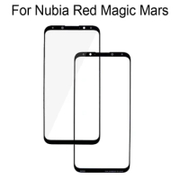 For Nubia Red Magic Mars NX619J Front Outer Glass Lens Touch Panel Screen For Nubia Red Magic Mars LCD Touch Glass NX619J