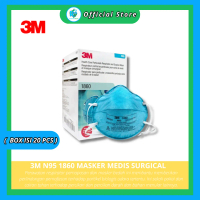 3M N95 1860 Masker Medis Surgical Mask Ecer & Box  isi ( 20 Masker )