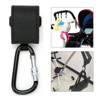 Pushchair Hanging Hook Multi Purpose Stroller Accessories Wheelchair Metal Buckle Hook with Lock Pram Hook Baby Stroller Hooks