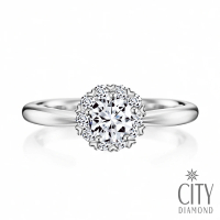 【City Diamond 引雅】『繽紛果漾』30分 華麗鑽石戒指/求婚鑽戒