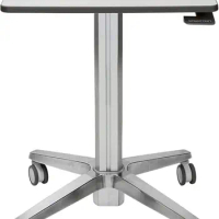 Ergotron – LearnFit Mobile Standing Desk, Adjustable Height Small Rolling Laptop Computer Sit Stand Desk with Wheels for