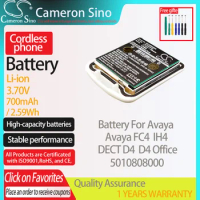 CameronSino Battery for Avaya Avaya FC4 IH4 D4 Office DECT D4 fits Avaya 5010808000 Cordless phone Battery,Landline battery
