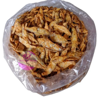 Peyek Ikan Wader Crispy Goreng Renyah Asin Gurih Original Baby Fish Kemasan Berat Isi 250 gram Kerip