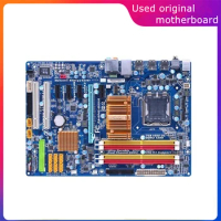 Used LGA 775 For Intel P43 GA-EP43-DS3LR EP43-DS3LR Computer USB2.0 SATA2 Motherboard DDR2 16G Desktop Mainboard