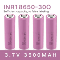 100% original New INR18650 battery 3.7V 18650 3000mAh INR18650 30Q li-ion Rechargeable Batteries