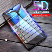 5D Full Glue Screen Protector Tempered Glass For Huawei Honor 8S 10i 10 Lite 8A 8X 9X View 20 7C 8C KSE-LX9 Protective Glass