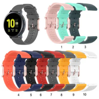 20 22mm watch band For Samsung Galaxy watch Active 3 45mm 41mm active 2 gear S3 Frontier strap For huawei GT 2 strap amazfit bip
