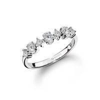 แหวนเพชร Jubilee The Promise OVAL Diamond Ring รุ่น R22106EW - สีไวท์โกลด์