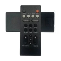 Replacement Remote Control For Yamaha YAS209BL YAS109BL YAS209 YAS109 ATS2090 ATS1090 Soundbar Speaker System