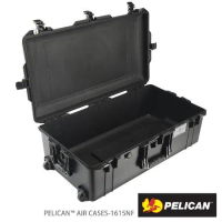 美國 PELICAN 1615AirNF 輪座拉桿超輕氣密箱 空箱(黑) 公司貨