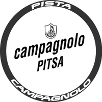 campagnolo pista輪組貼紙死飛單車碳刀圈輪圈反光個性貼紙定制