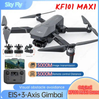 Sky Fly KF101 MAX1 Orignal 4K Professional Drone HD Camera 5KM Height GPS 5G WIFI 3-axis Gimbal Brushless Motor RC Drone