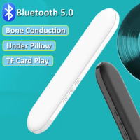 Bone Conduction Bluetooth Speaker Under Pillow MusicBox Wireless Stereo Soundbar TF MP3 Player Improve Sleep For TikTok/Facebook