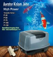 Jebo P130 Aerator Pompa Udara Kolam Ikan Koi Hiblow High Power bukan acdc