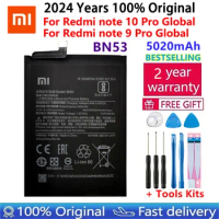 100% Original New 5020mAh BN53 Replacement Battery For Xiaomi Redmi note 9 Pro Redmi note 10 Pro Bateria Mobile Phone Batteries