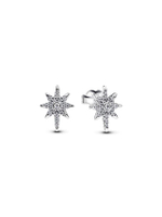 ต่างหู North star sterling silver stud earrings สีเงิน