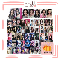 55pcs BabyMonster - Ahyeon《DRIP》Solo LOMO Cards Set Collection Kpop Ruka Pharita Asa Rami Rora Chiqu