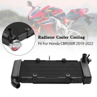 Areyourshop Aluminum Radiator Cooling Cooler For Honda CBR500R CBR 500 R 2019-2022